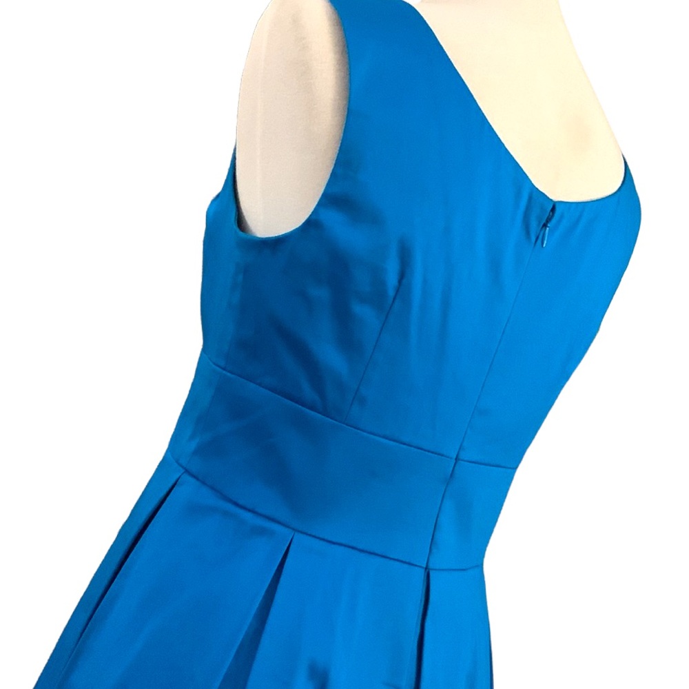 Calvin Klein sleeveless fit and flare pleated dress - Picture 5 of 14